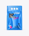 Glossy Food Bag Mockup
