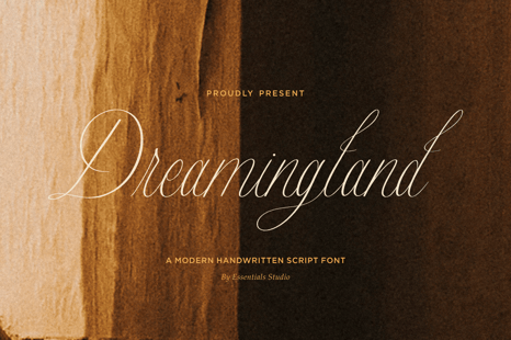 Dreamingland - Elegant Script Font - Stylish fonts