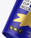 Matte Ice Cream Cup Mockup