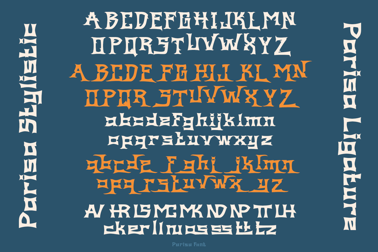 Parisa Vintage Display Font