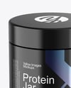 Matte Plastic Jar Mockup