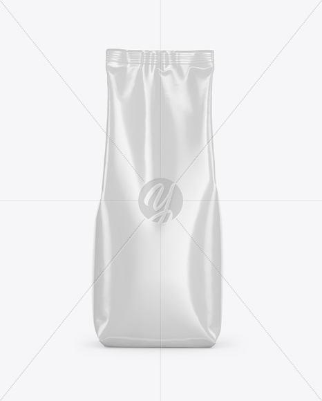 Glossy Coffee Bag Mockup