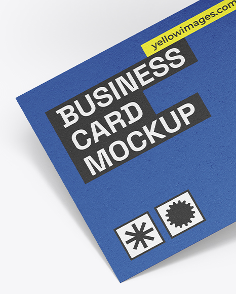 Two Business Cards Mockup