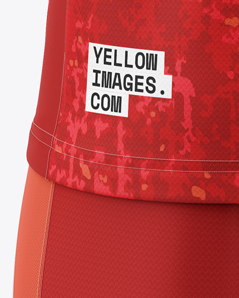 Soccer Kit Mockup - Back View