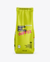 Matte Coffee Bag Mockup