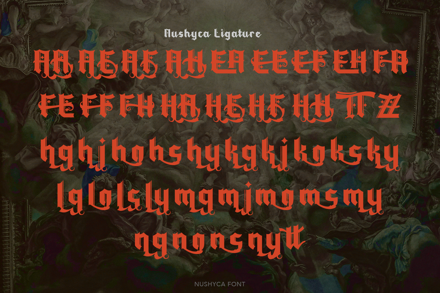 Nushyca Blackletter Font