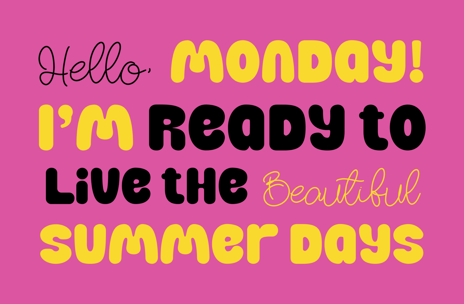 Boleuga - Cartoon Font Duo