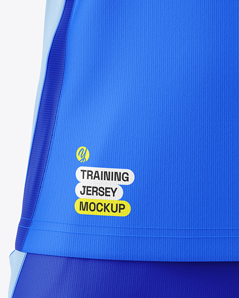 Training Long Sleeve Kit Mockup – Front View