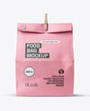 Kraft Paper Food Bag Mockup