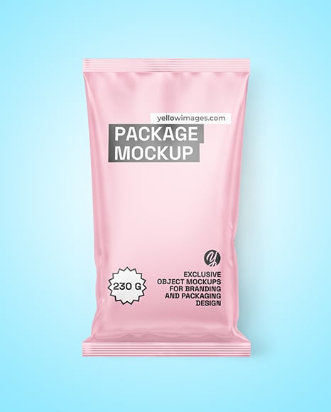 Matte Package Mockup
