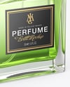 Clear Glass Perfume Bottle Mockup