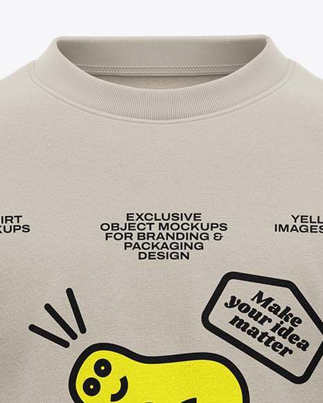 Kids Oversize T-Shirt Mockup