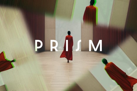 Prism Trianle Photo Effect - Chrome effect