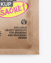 Kraft Sachet Mockup