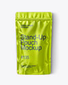 Metallized Stand Up Pouch Mockup
