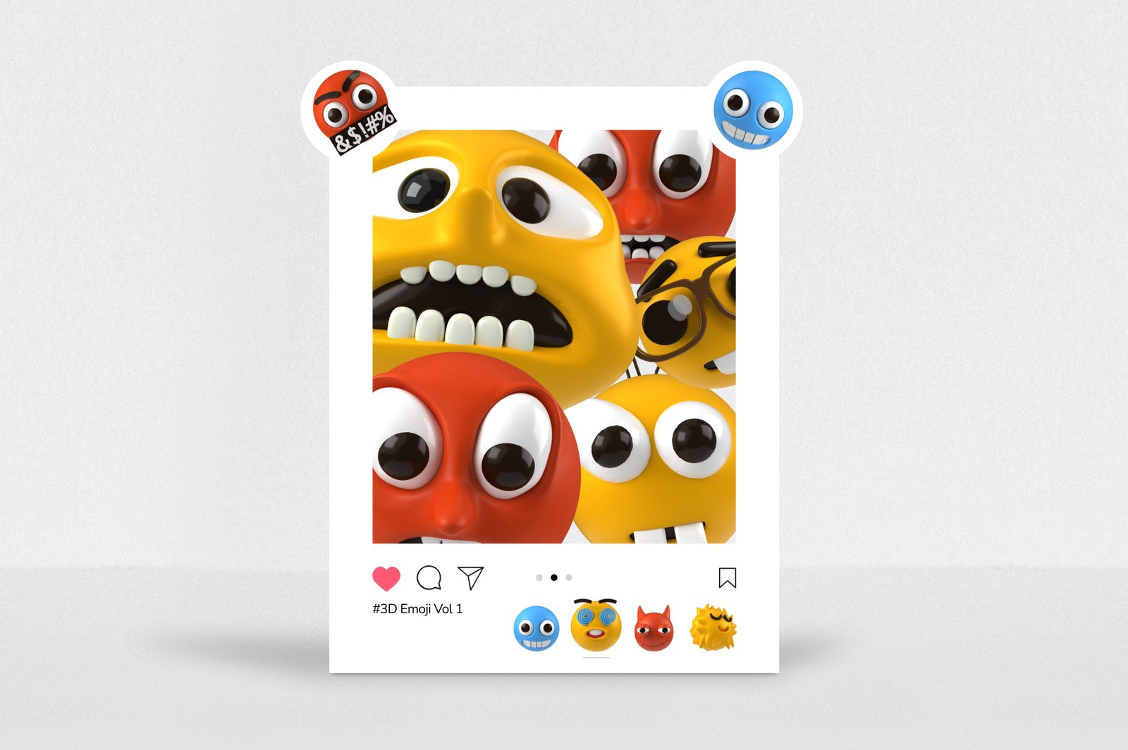 3D Emoji Icons