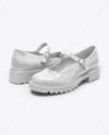 Pair of Mary Janes Mockup