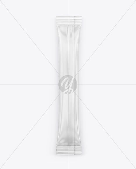 Glossy Stick Sachet Mockup
