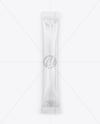 Glossy Stick Sachet Mockup