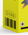 Paper Box Mockup – Half Side View