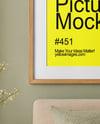 Framed Poster in a Room Mockup