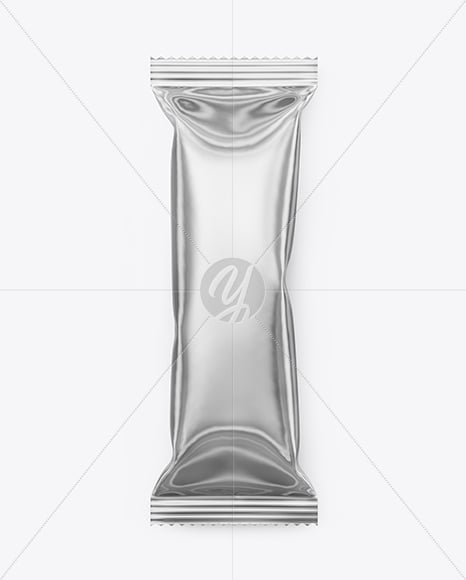 Glossy Metallic Package Mockup