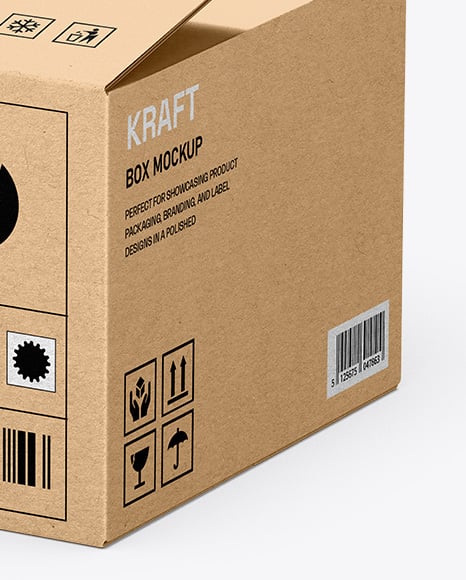 Kraft Box Mockup