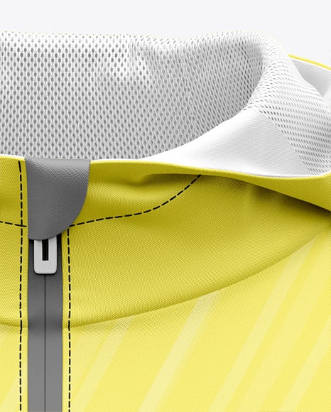 Hooded All Weather Jacket Mockup