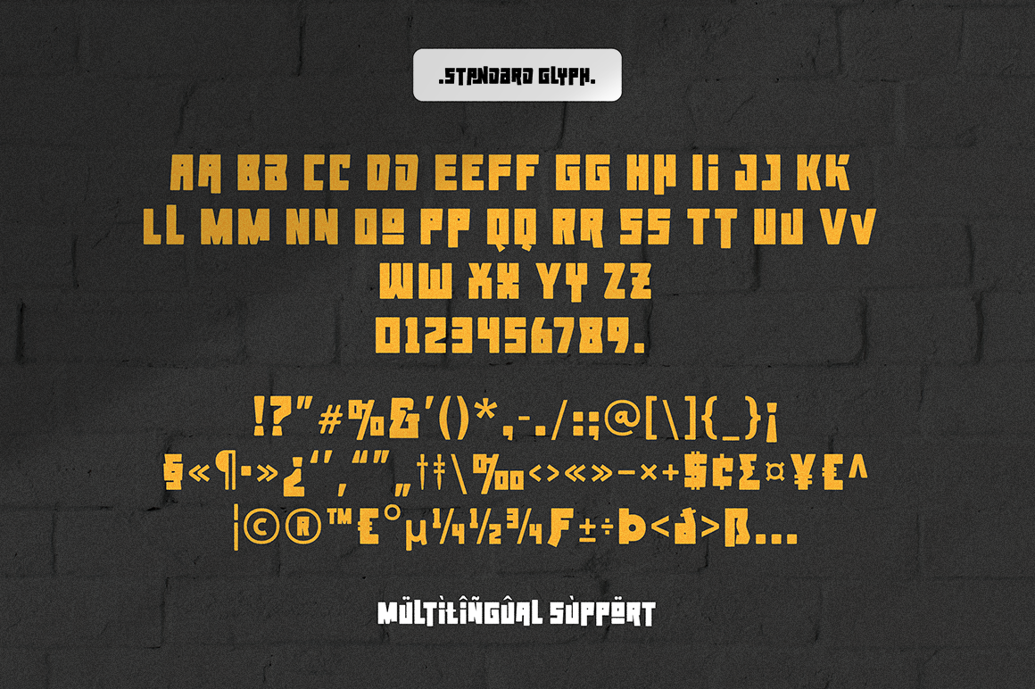GoBlock - Heavy Font