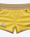 Running Shorts Mockup - Front View