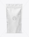Matte Stand-Up Pouch Mockup