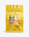 Kraft Paper Coffee Bag Mockup