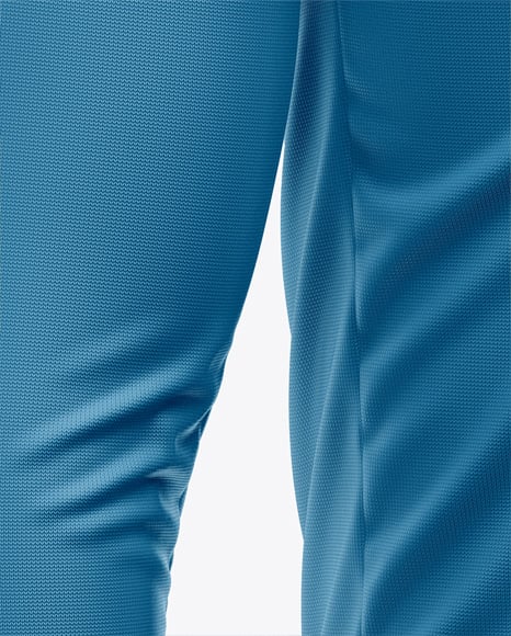 ¼ Zipper Mock Neck Long Sleeve Jersey
