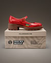Mary Jane Shoe with Box Mockup