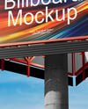 Billboard on the City Street Mockup