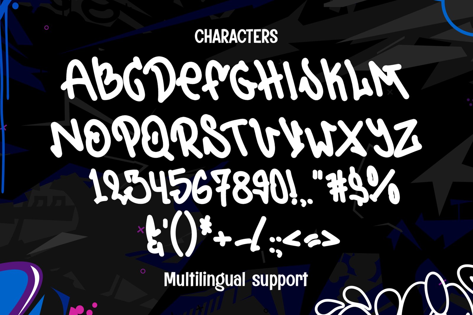 Urban Stroke - a Swashed Monoline Graffiti Font