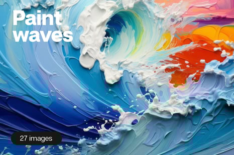 Paint waves
