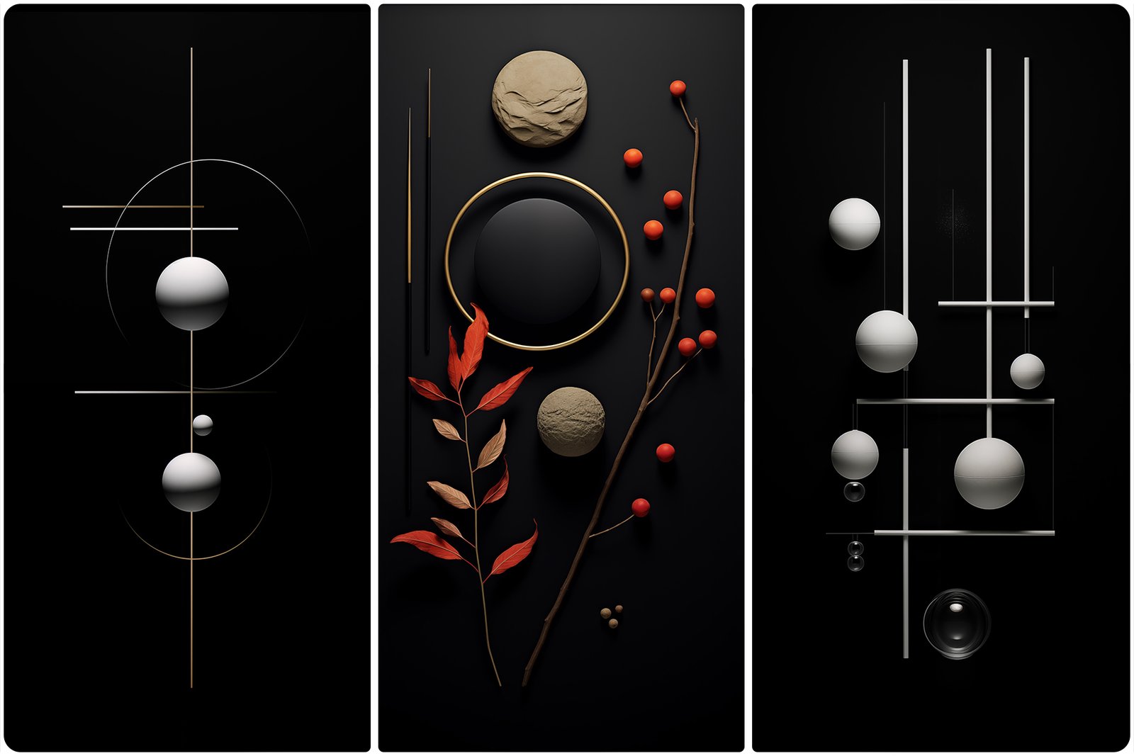 90 Minimalism Art Poster Illustration Backgrounds