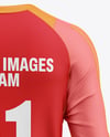 Training Long Sleeve Kit Mockup – Back View