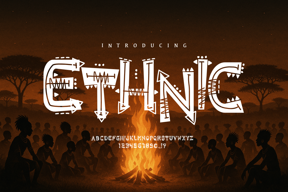 Ethnic Font