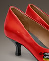 Pair of Kitten Heel Pumps Mockup