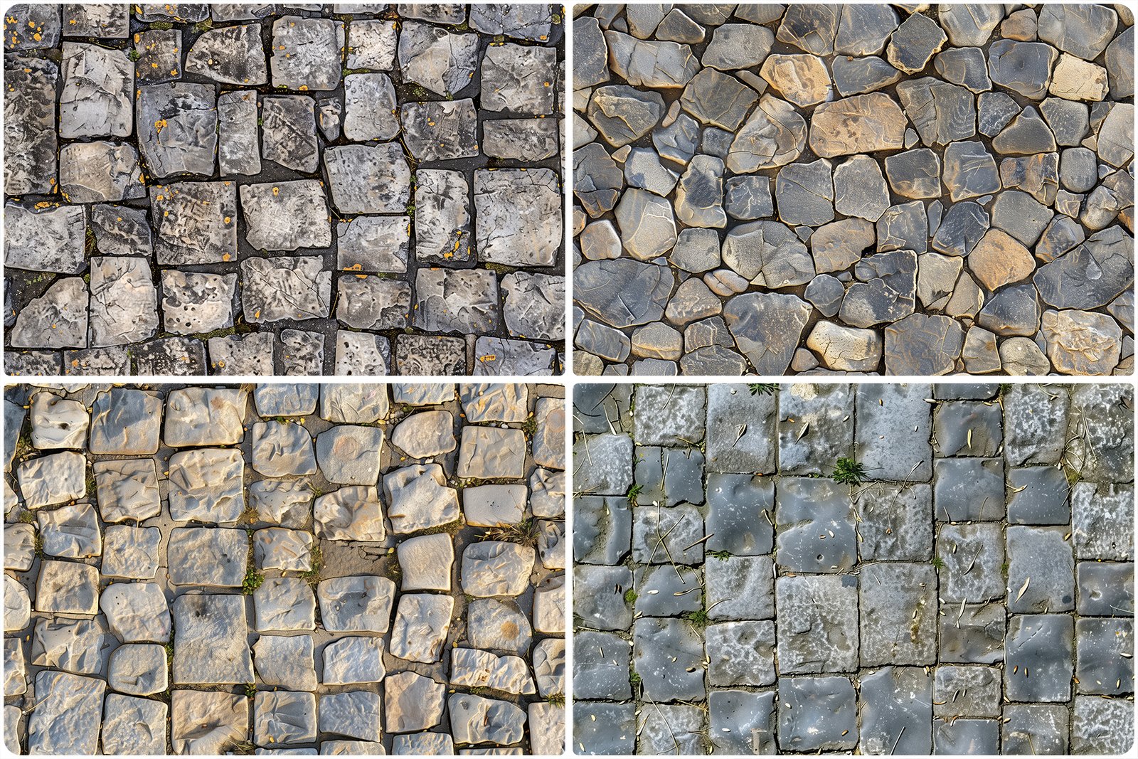20 Road Pavement Texture Backgrounds