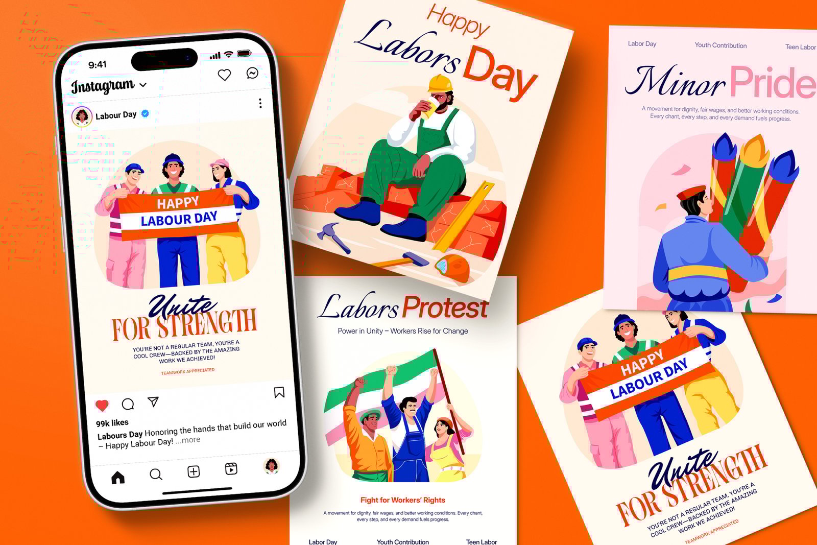 Labor Day Art
