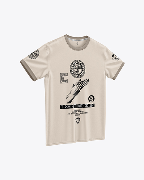 Crew Neck T-Shirt Mockup