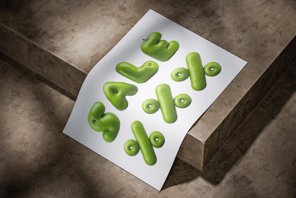 Green Apple Font