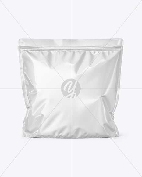 Glossy Stand-Up Pouch Mockup