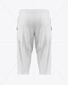 Quarter Sports Pants Mockup - Back View