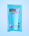 Glossy Sachet Mockup