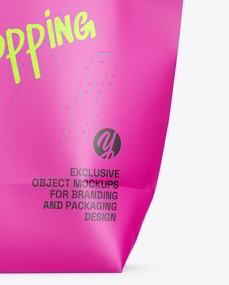Paper Shopping Bag Mockup