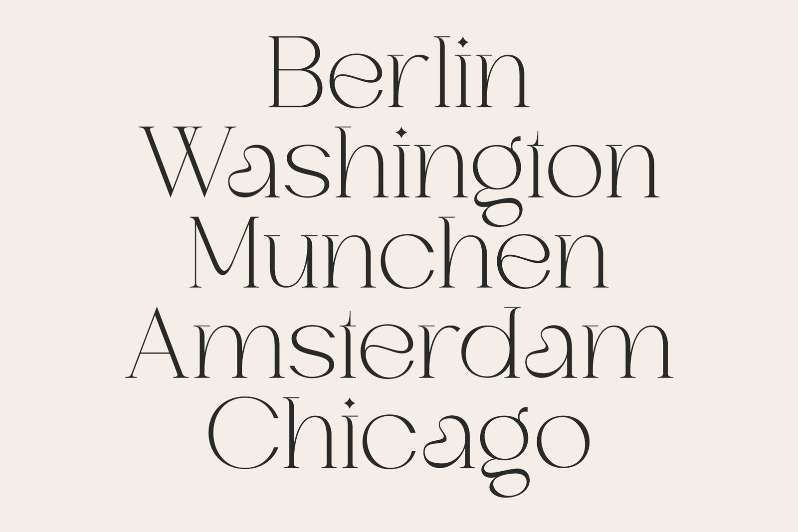 Chairo | Modern Serif Typeface